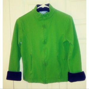 Evan-Picone Casual Full Zip 3/4 Sleeves